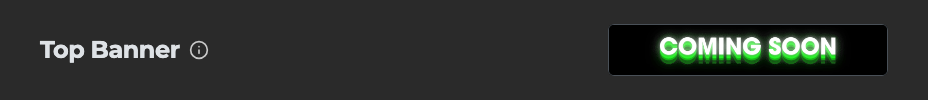 The Top Banner control